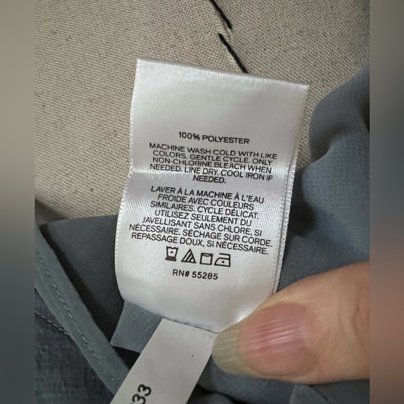 Express Cami Top Spaghetti Straps | Pale Blue | Size XXS - Picture 7 of 7